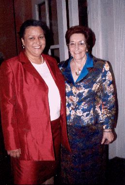 Dr. Andrea Barthwell and Adele Smithers