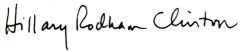 Hillary Rodham Clinton Hillary Rodham Clinton